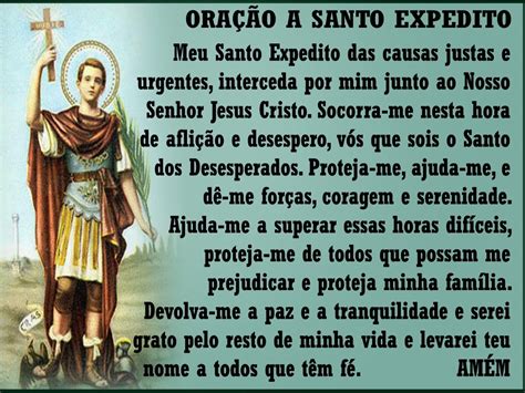 oração a santo expedito poderosa